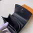 Louis Vuitton Iris Compact Wallet In Mahina Leather M62540