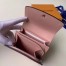 Louis Vuitton Iris Compact Wallet In Mahina Leather M62541