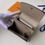 Louis Vuitton Iris Compact Wallet In Mahina Leather M62542