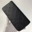 Louis Vuitton Zippy Wallet Vertical In Monogram Shadow Leather M62902