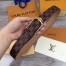 Louis Vuitton Riveted 35MM Belt In Damier Ebene Canvas M6835S