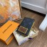 Louis Vuitton Pocket Organizer In Monogram Eclipse Canvas M69250