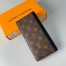 Louis Vuitton Brazza Wallet in Monogram Macassar Canvas M69410