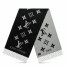 Louis Vuitton Black Reykjavik Scarf M71040