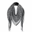 Louis Vuitton Black Monogram Denim Shawl M71378