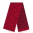 Louis Vuitton Red Logomania Scarf M72432