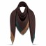 Louis Vuitton Brown On The Edge Monogram Shawl M76465