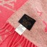 Louis Vuitton Pink Daily LV Scarf M76699