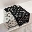 Louis Vuitton Black Daily LV Scarf M76701