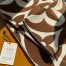 Louis Vuitton Brown LV Medallion Scarf M79215