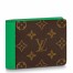 Louis Vuitton Multiple Wallet In Monogram Macassar Canvas M81537