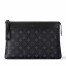 Louis Vuitton Pochette Voyage Souple in Monogram Eclipse Canvas M82543