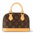 Louis Vuitton Alma Nano Bag In Monogram Canvas M82717
