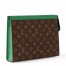 Louis Vuitton Pochette Voyage MM in Monogram Macassar Canvas M82854