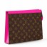 Louis Vuitton Pochette Voyage MM in Monogram Macassar Canvas M82858