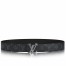 Louis Vuitton LV Initiales 40MM Reversible Belt In Monogram Eclipse Canvas M9043S