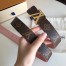Louis Vuitton LV Initiales 30MM Reversible Belt In Monogram Canvas M9052U