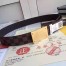 Louis Vuitton Neo Inventeur Reversible 40MM Belt In Damier Ebene Canvas M9235Q