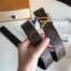 Louis Vuitton LV Initiales 30MM Reversible Belt In Monogram Canvas M9453T