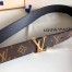 Louis Vuitton LV Initiales 30MM Reversible Belt In Monogram Canvas M9453T