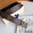 Louis Vuitton LV Initiales 30MM Reversible Belt In Monogram Canvas M9453T
