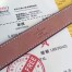 Louis Vuitton Mini 25MM Belt In Damier Ebene Canvas M9744V