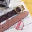 Louis Vuitton Mini 25MM Belt In Damier Ebene Canvas M9744V