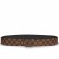 Louis Vuitton LV Initiales 40MM Belt In Damier Ebene Canvas M9807S
