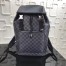 Louis Vuitton Zack Backpack In Damier Graphite Canvas N40005