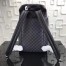 Louis Vuitton Zack Backpack In Damier Graphite Canvas N40005