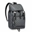 Louis Vuitton Zack Backpack In Damier Graphite Canvas N40005