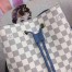 Louis Vuitton Neonoe MM Bag In Damier Azur Canvas N40153