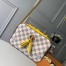Louis Vuitton Saintonge Bag In Damier Azur Canvas N40154
