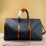 Louis Vuitton Keepall Bandouliere 45 Bag In Damier Cobalt Race N40166