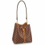 Louis Vuitton Neonoe MM Bag In Damier Ebene Canvas N40213