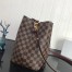 Louis Vuitton Neonoe MM Bag In Damier Ebene Canvas N40214