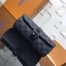 Louis Vuitton 3 Watch Case In Damier Graphite Canvas N41137