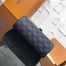 Louis Vuitton 3 Watch Case In Damier Graphite Canvas N41137
