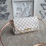 Louis Vuitton Favorite MM Bag In Damier Azur Canvas N41275