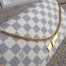 Louis Vuitton Favorite MM Bag In Damier Azur Canvas N41275