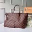 Louis Vuitton Neverfull GM Bag In Damier Ebene Canvas N41357