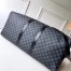 Louis Vuitton Keepall Bandouliere 55 Bag In Damier Graphite Canvas N41413
