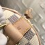 Louis Vuitton Keepall Bandouliere 55 Bag In Damier Azur Canvas N41429