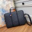 Louis Vuitton Porte Documents Voyage PM In Damier Graphite Canvas N41478