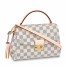 Louis Vuitton Croisette Bag In Damier Azur Canvas N41581
