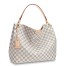 Louis Vuitton Graceful MM Bag In Damier Azur Canvas N42233