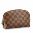 Louis Vuitton Cosmetic Pouch In Damier Ebene Canvas N47516