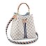 Louis Vuitton Damier Azur NeoNoe MM With Braided Strap N50042