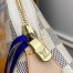 Louis Vuitton Cosmetic Pouch In Damier Azur Canvas N60024