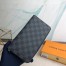 Louis Vuitton Zippy Organizer In Damier Graphite Canvas N60111
